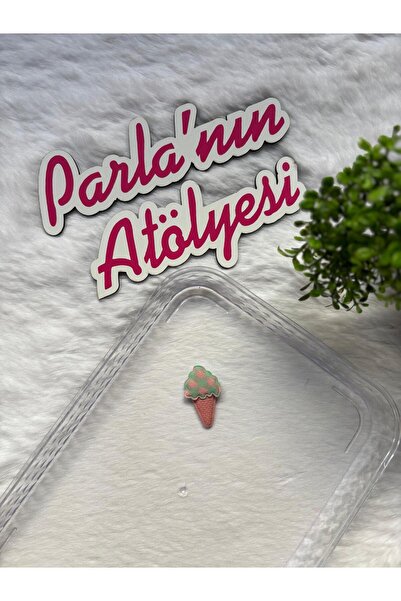 SOFT 0-3 Years Old Baby with Little Hair or No Hair Hair Clip Tiny Ice Cream