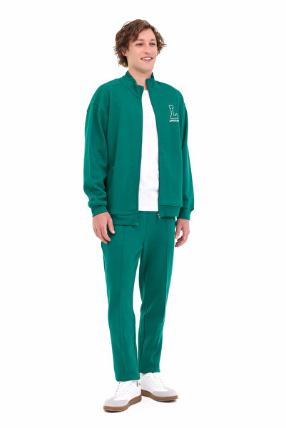 lumberjack Ml Zeno 18Blo-23 5Pr Green Men's Tracksuit Top