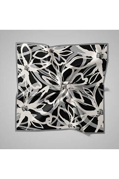 PİRAMİT Natural Scarf |   Linear Daisy