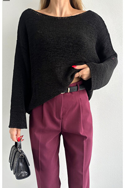 jöns since 1997 Tricotaj mercerizat cu gât barcă pentru femei