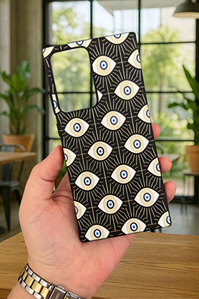 Vip Case Samsung Galaxy Note 20 Ultra - EVIL EYE DESENLİ Silikon Darbe Emici ...