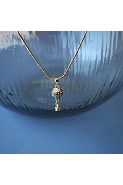 B Design jewelry Colourful Ballon Çelik Kolye