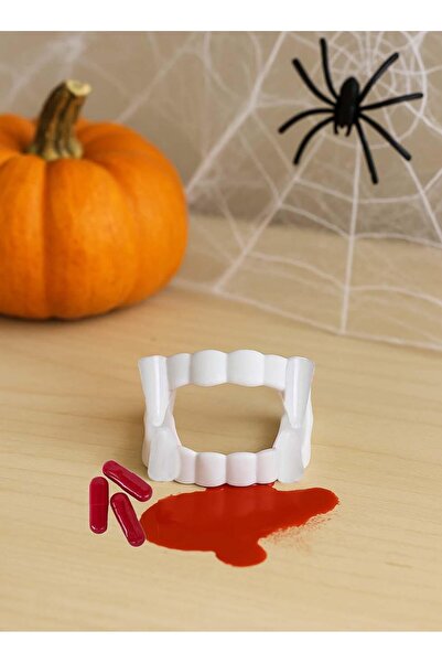 PARTİADA VAMPİR DİŞİ + KAN KAPSÜLÜ 2 ADET