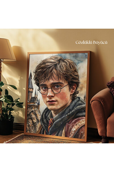 tuvart Sayılarla Boyama Seti Harry Potter 35x50cm Harry, Gözlüklü Büyücü