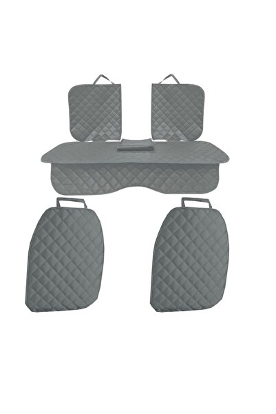 Metru Patrat Set 3 Auto Seat Protectors Matlasate Universale Gri