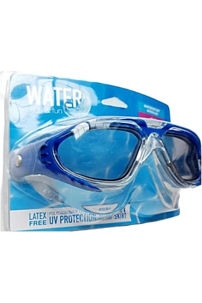 water sun & fun Watersport Goggles Adult Swim Mask BLUE
