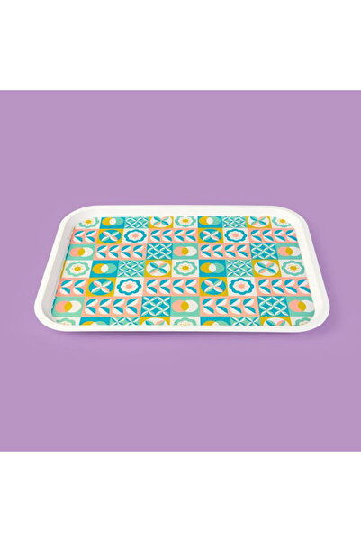 Evidea Kitchen Colorful Tepsi - Renkli - 42x30 cm