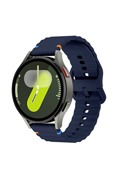 redmud teknoloji Xiaomi Imilab KW66 İle Uyumlu (22 mm)Dalgalı Dikiş Detaylı S...