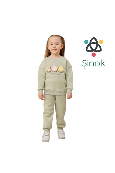 ŞİNOK طقم بيجامة للأطفال مكون من 3 قطع، الكود: 3281