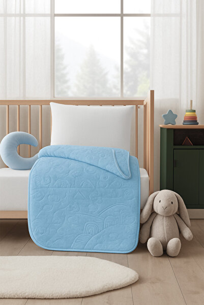 DEKOMOD بطانية أطفال منقوشة من دينارسو مقاس 100×120 سم متعددة الأغراض