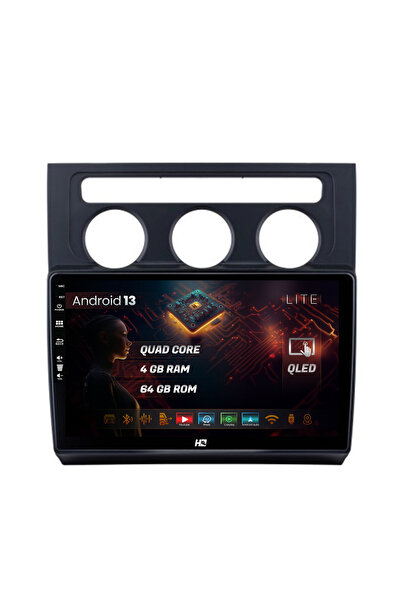 HUB64 Navigatie Volkswagen Touran (2003-2010), 4GB RAM, Quadcore, Carplay, An...