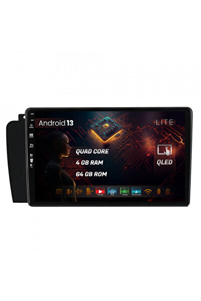 HUB64 Navigatie Volvo S60 (2004-2009), 4GB RAM, Quadcore, Carplay, Android Auto