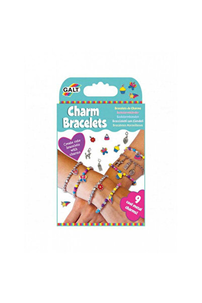 Galt Bratari cu pandantive Galt, 300 de margele, 6 pandantive metalice, 8 ani+