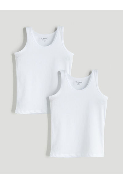 LC Waikiki Create Your Style from Uzg Store |   Crew Neck Boys Singlet 2 Pack