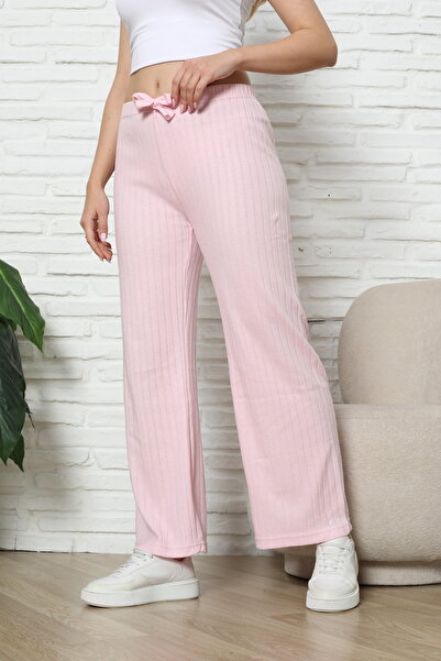 STELLAPİNK Seasonal Cotton Pajama Bottoms - Powder Pink