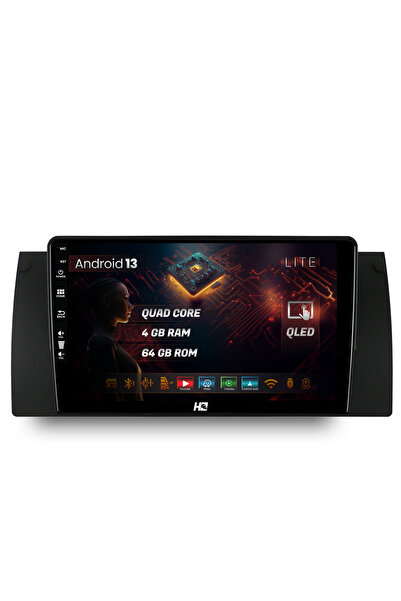 HUB64 Navigatie BMW E39/E53/E38, 4GB RAM, Quadcore, Carplay, Android Auto