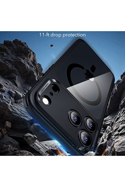 ESR Case for iPhone 17 Pro Max, Classic Hybrid HaloLock, Transparent