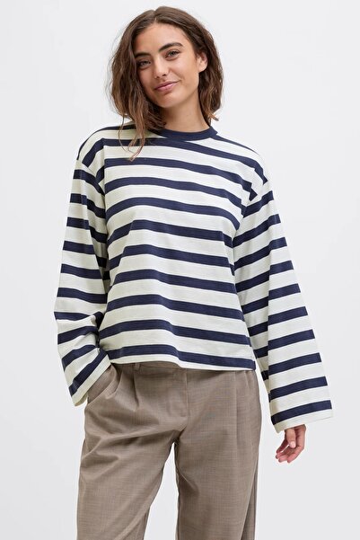 Jack & Jones Jxlona Stripe Women's T-Shirt