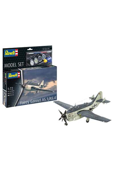 REVELL Set de machete de avion Fairey Gannet AS.1/As.4 Scara 1:72