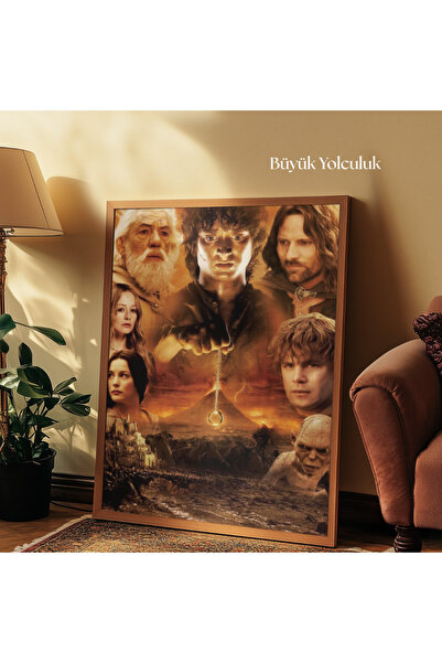 tuvart Sayılarla Boyama Seti Yüzüklerin Efendisi 35x50cm, BÜYÜK YOLCULUK