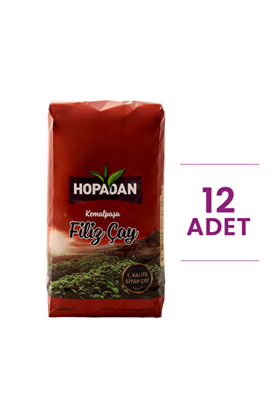 hopadan çay Filiz Çay 1000 gr (12 Paket)