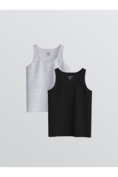 LC Waikiki Quality Parts from Çelebi Store |   Crew Neck Boys' Undershirt 2-Pack