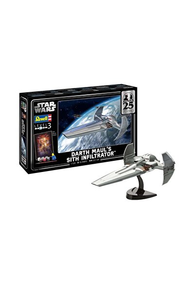 REVELL Sci Fi Spatiu Gift Set Darth Maul's Sith Infiltrator Scale 1:120 Rev 05638