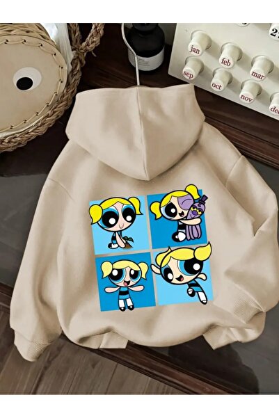 oneagılyazı Φούτερ με φιγούρες με τύπωμα με κουκούλα