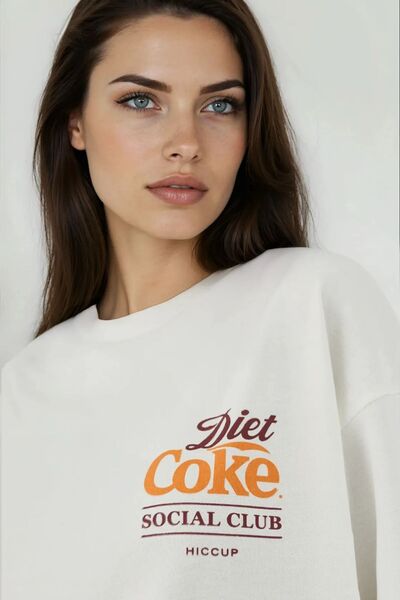 Hiccup Hanorac cu guler rotund și cu imprimeu