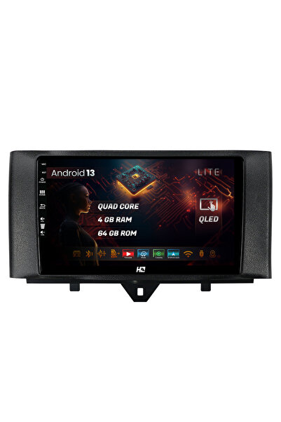 HUB64 Navigatie Smart Fortwo (2010-2015), 4GB RAM, Quadcore, Carplay, Android...