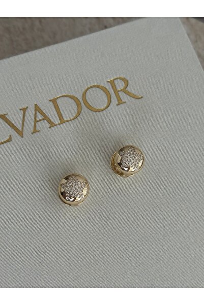 LUXSTONE Star Bomb Gold Earrings