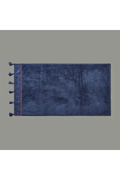 Evidea Soft Piene Face Towel - Navy Blue / Tile - 50X90 cm
