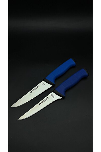 Türköz 2'Lİ DOUBLE PROFESYONEL KASAP SETİ | N-5 ÇELİK PLASTİK SAP