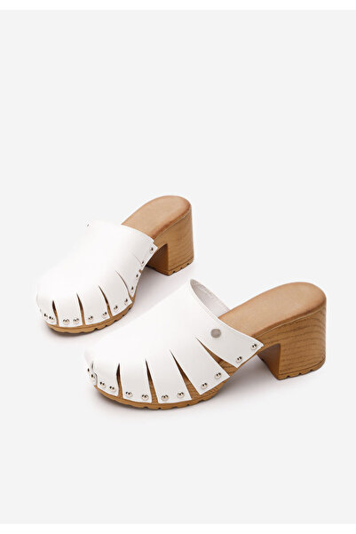 B T Shoes Γυναικεια σαμπο Vaida λευκά