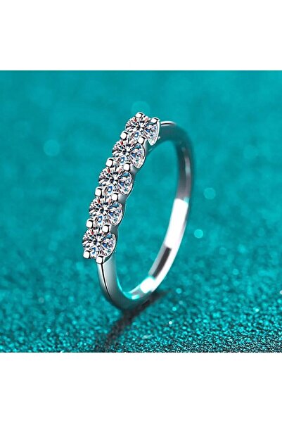 Shiklik MODA خاتم أنيق بحجر الزركون اللامع