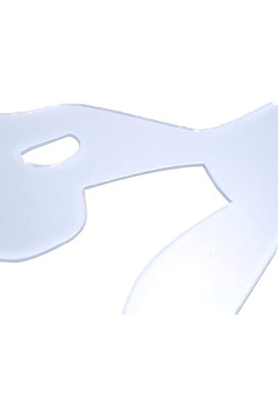 Slasa Three-Dimensional Acrylic Wall Sticker by - DIY Ballet Girl Wall Art | Silver | Size: 9.8 × 8