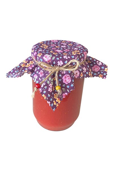 AdaEsintisi 10 Pieces of Crispy Flower Jar Lid Cover and Beaded Binding String