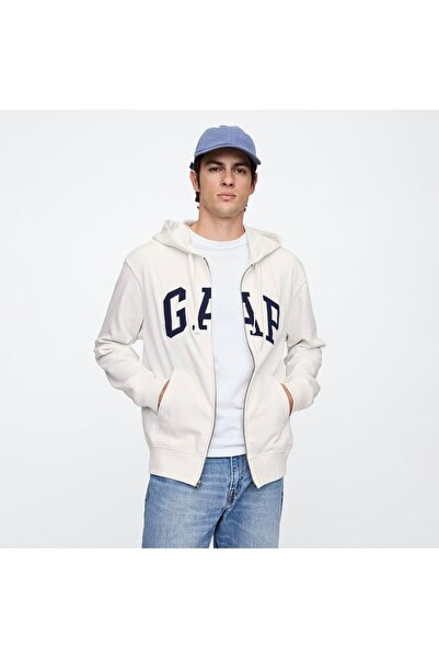 GAP Hanorac pentru barbati HERITAGE LOGO FULLZIP HOODIE - 86845406