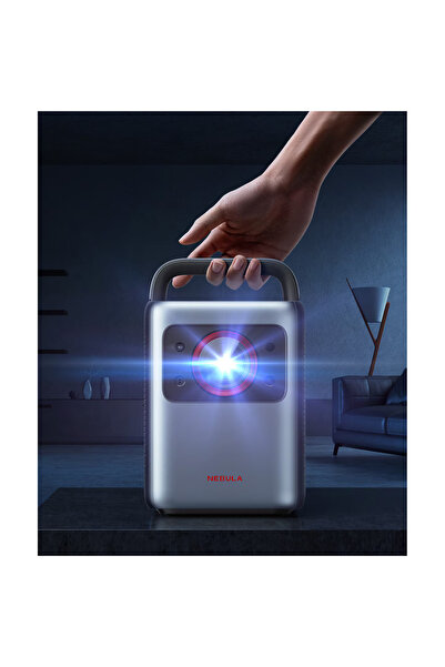 Nebula Anker Cosmos Laser Smart Portable Video Projector, 4K, 1840 ANSI Lumens, Android TV 10, Wi-Fi