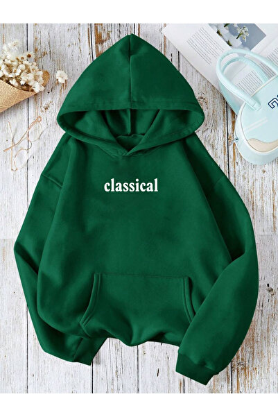 trendypassion Unisex Κλασικό εμπριμέ φούτερ Oversize