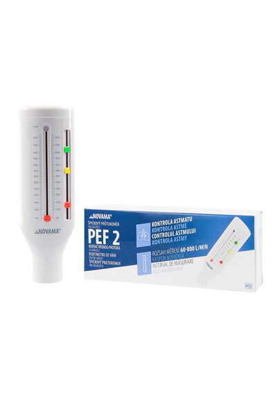 Novama Portable spirometer PEF 2, for adults, certified