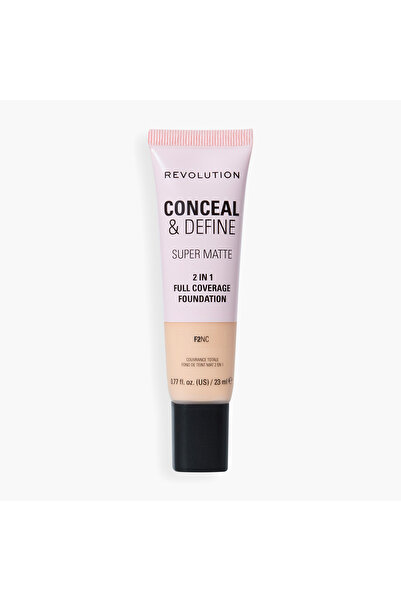 MAKEUP REVOLUTION Conceal And Define Full Coverage Foundation - 23 ml