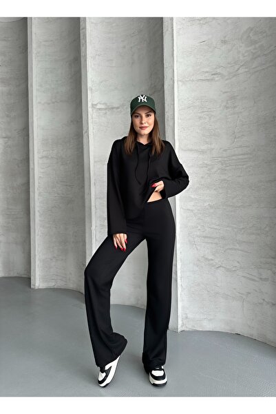 Rabi Shine ΓΥΝΑΙΚΕΙΟ ΣΕΤ ΦΟΡΜΑΣ ΜΟΝΤΑΛ ΥΦΑΣΜΑΤΙΚΟ ΜΕ ΚΑΜΠΟΥΛΑ