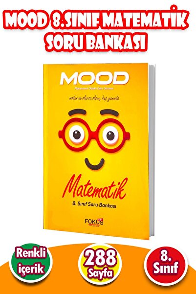 Harika Kitap 8. Sınıf MOOD Matematik Soru Bankası | LGS Uyumlu 288 Sayfa Test...