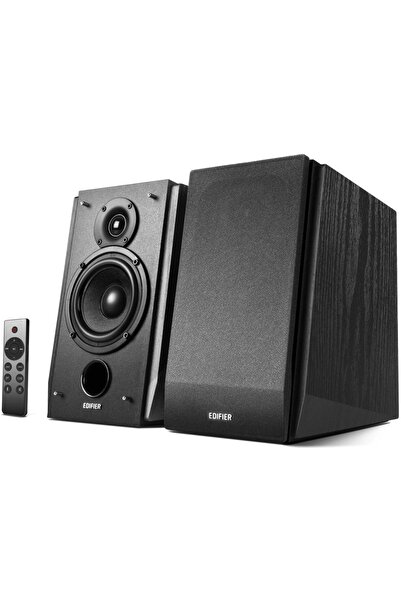 Edifier R1855DB speakers, 2.0, 70W, Bluetooth, remote control, optical, sub-out, Black