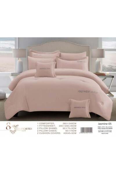 ALBAGSHI Floral Bedspread 8-piece Set