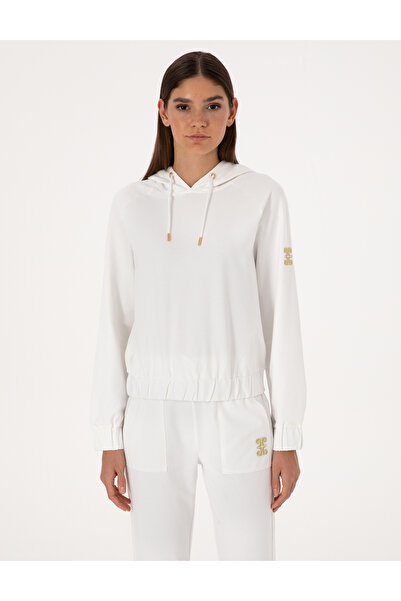 Pierre Cardin Ecru Comfort Fit Sweatshirt 50312020-Vr019