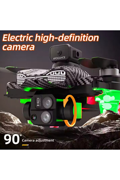 Ozmik C19S Drone 360 derece engel kaçınma karbon fiber drone Wifili 1080p çözünürlüklü