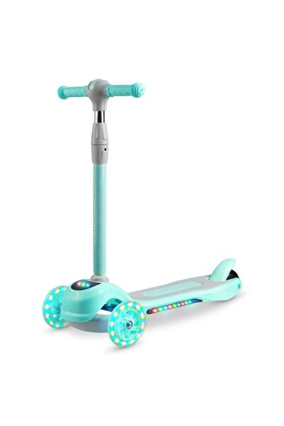 Ricokids Trotineta, material ghidon aluminiu, cu 3 roti, iluminare Led in rot...