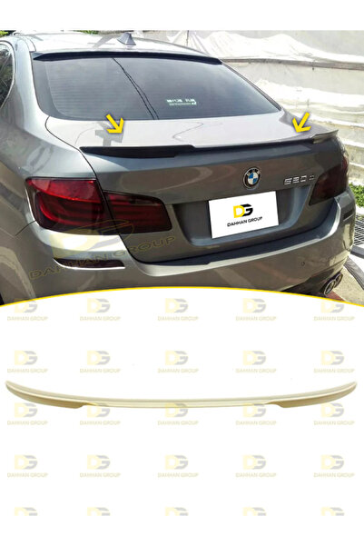 DG Power BMW 5 Serisi F10 2012 - 2018 Arka Bagaj Üzeri M4 Spoiler BOYASIZ Ham...